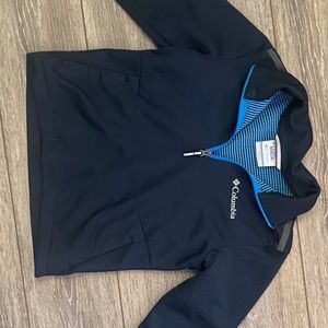Columbia light sweatshirt 1/4 zip
